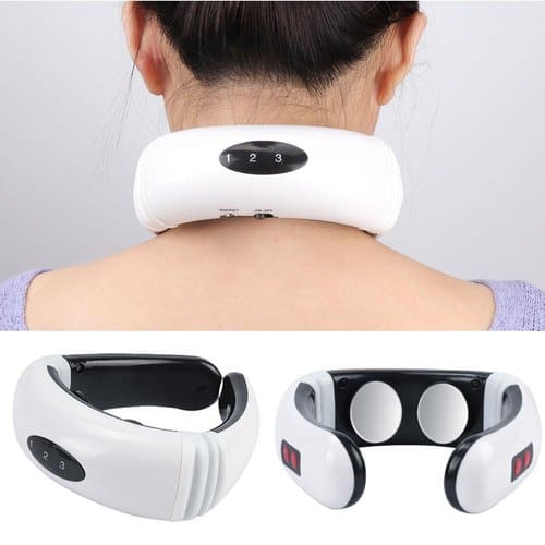 MASAJEADORA DE CUELLO Y ESPALDA INTELIGENTE MULTIFUNCION
