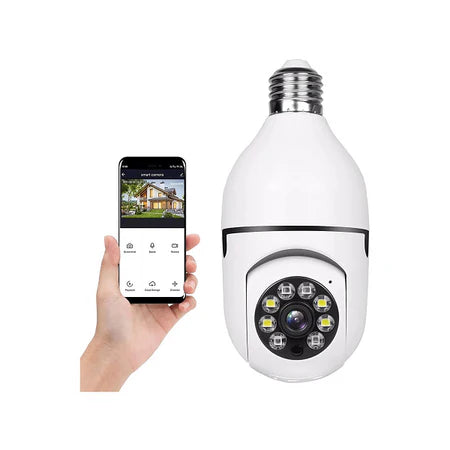 CAMARA DE SEGURIDAD ALTA DEFINICION-TIPO BOMBILLO