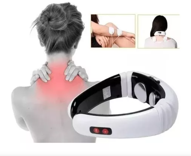MASAJEADORA DE CUELLO Y ESPALDA INTELIGENTE MULTIFUNCION