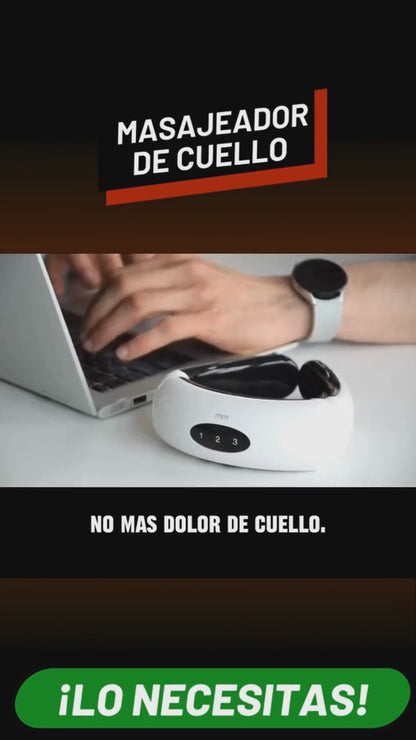 MASAJEADORA DE CUELLO Y ESPALDA INTELIGENTE MULTIFUNCION